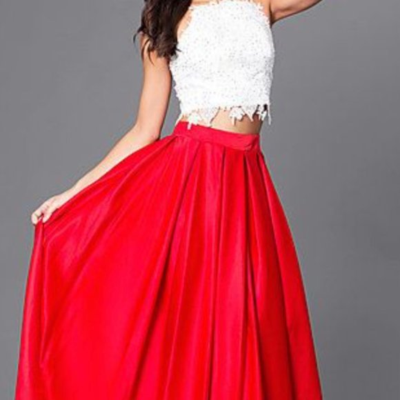 Dave & Johnny two piece prom dress Brand NEW - Picture 6 of 6